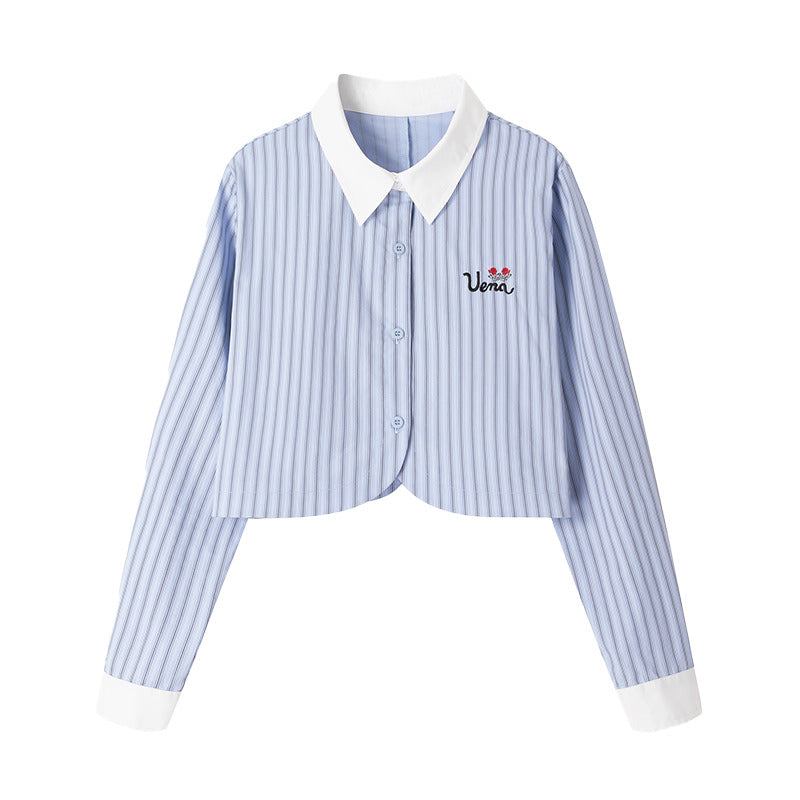 Retro Embroidered Shirt