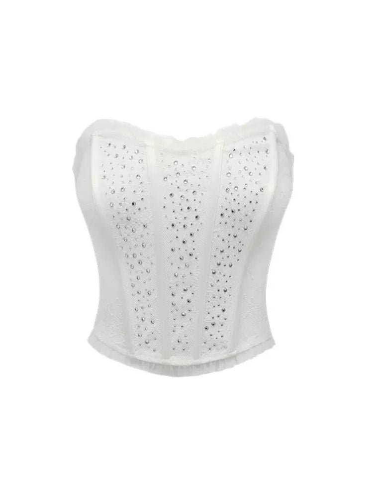 Slim waist lace corset