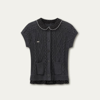 Knitted Korean Two-Piece Sweater