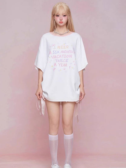 Loose short sleeve T-shirt