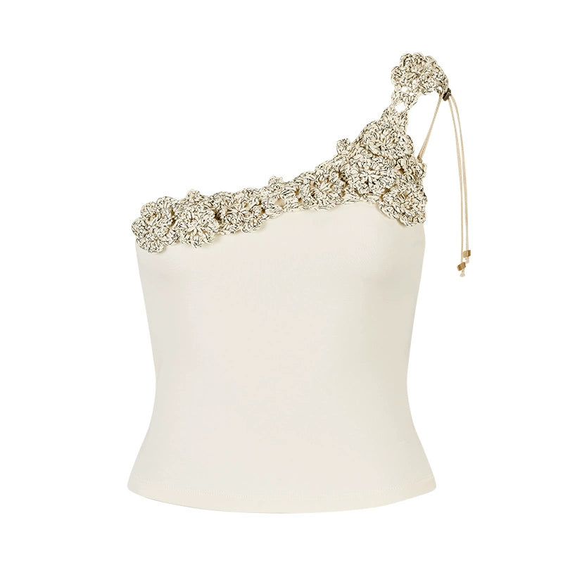 Bamboo Ribbon Summer Bustier Top