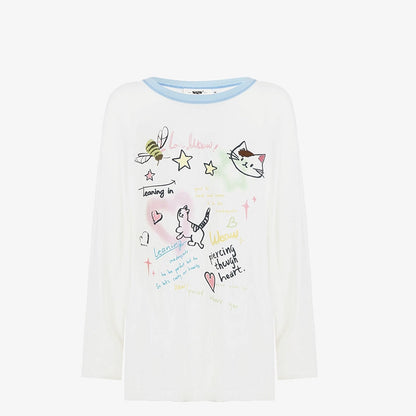 Childlike Floral Two Piece Outfit Set-Up