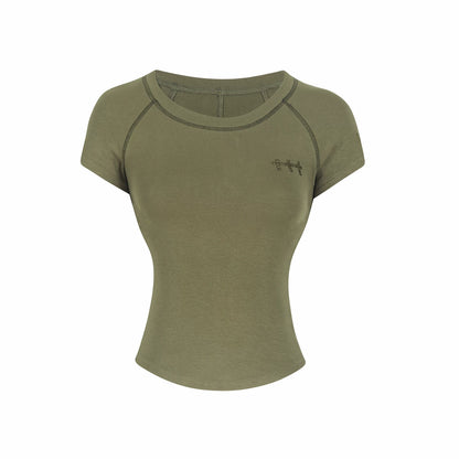 Versatile Slim Raglan T-Shirt
