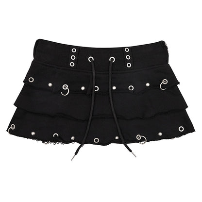 Spiked Elegance Skirt