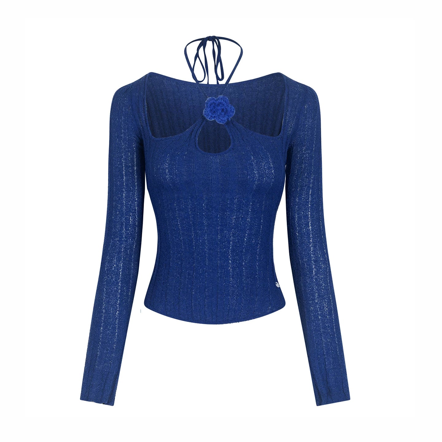 Sweet Lace-Up Knit Top