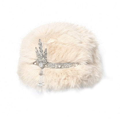 Slavic Daughter Fur Cape Dress Set-Up