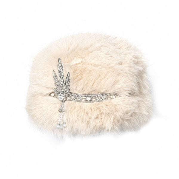 Slavic Daughter Fur Cape Dress Set-Up