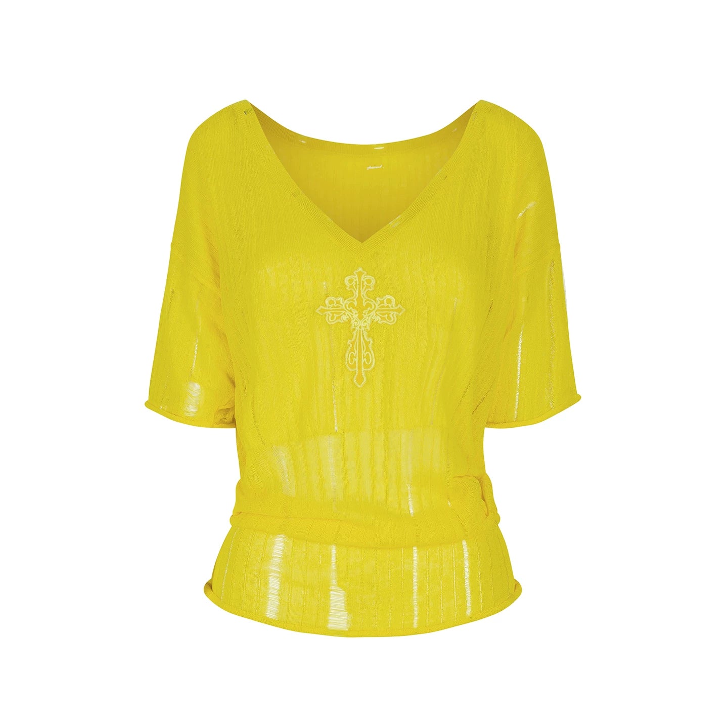 Batwing Sleeve Knit Top