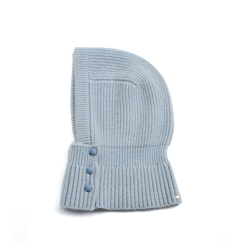 Sheep Wool Knit Balaclava