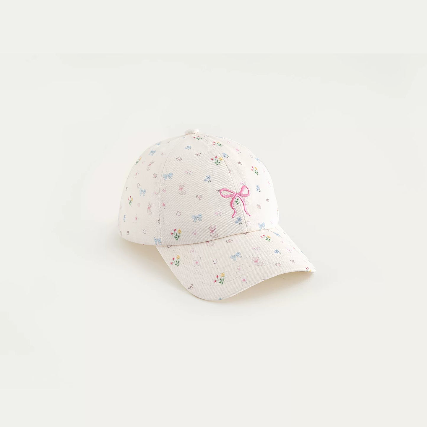 Hand-Painted Floral Sun Hat