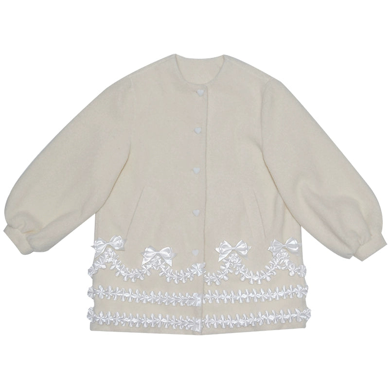 Happy Birthday Woolen Coat