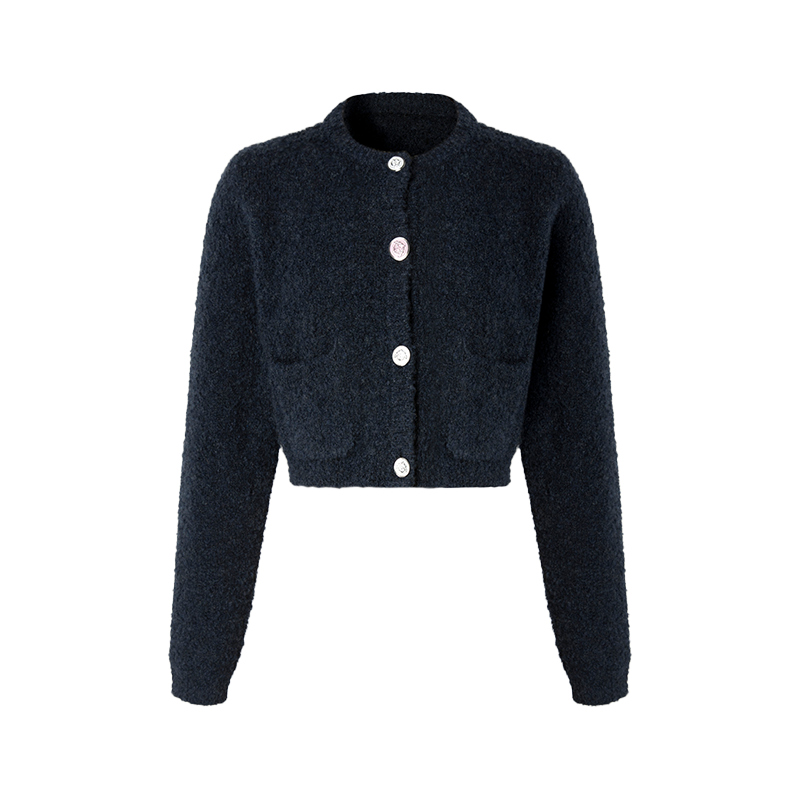 Frost Button Knit Cardigan