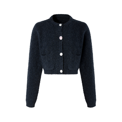 Frost Button Knit Cardigan