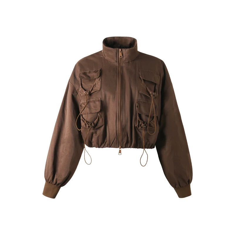 Solid Color Flight Jacket