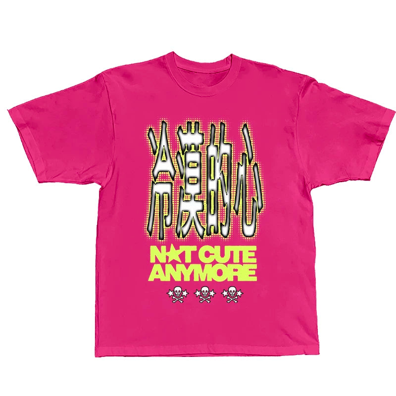 T-Shirt mit gleichgültigem Herz