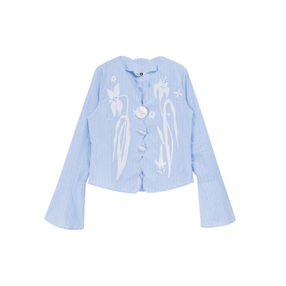 Vintage Lily Flared Sleeve Shirt