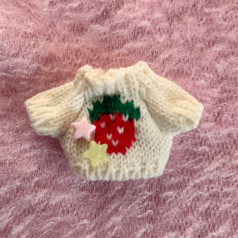 Strawberry Knit Hair Accessories