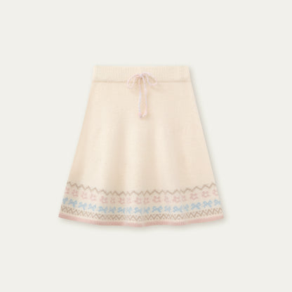 Sunset Fair Knitted Top & Skirt Set-Up