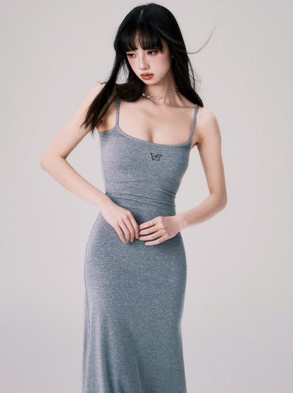 Summer Square Neck Slip Dress