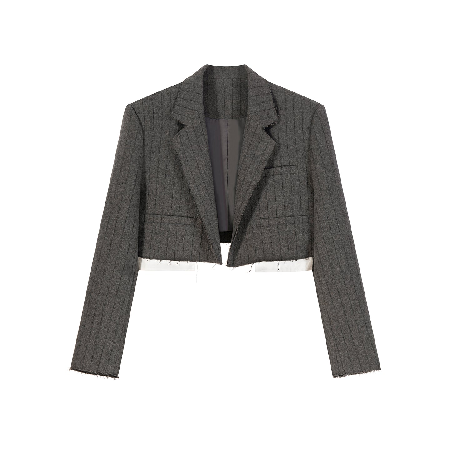 College Chic Striped Blazer Set-Up