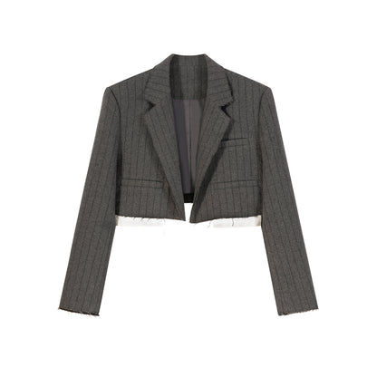 College Chic Striped Blazer Set-Up