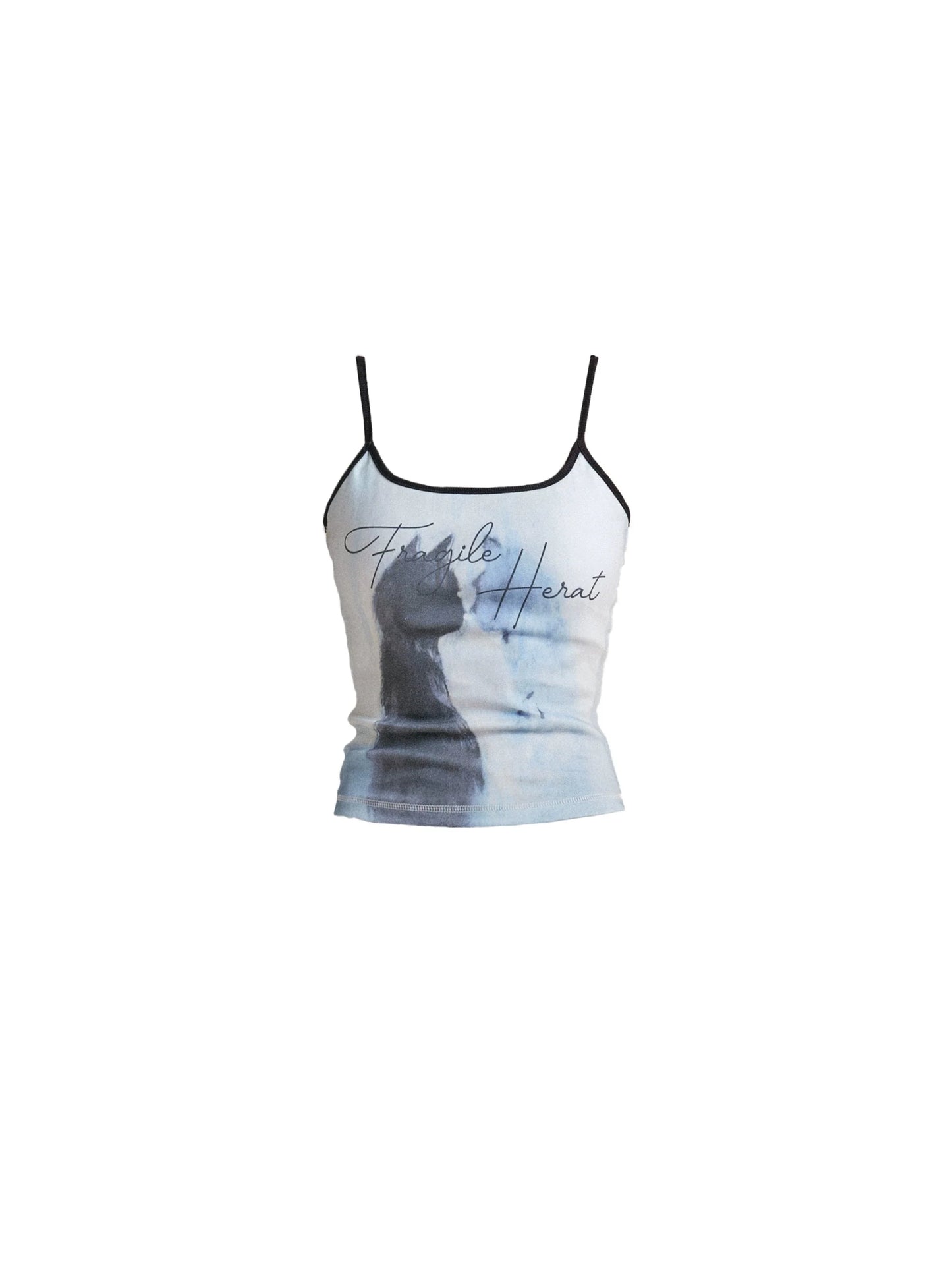 Garden Print Cat Camisole Top