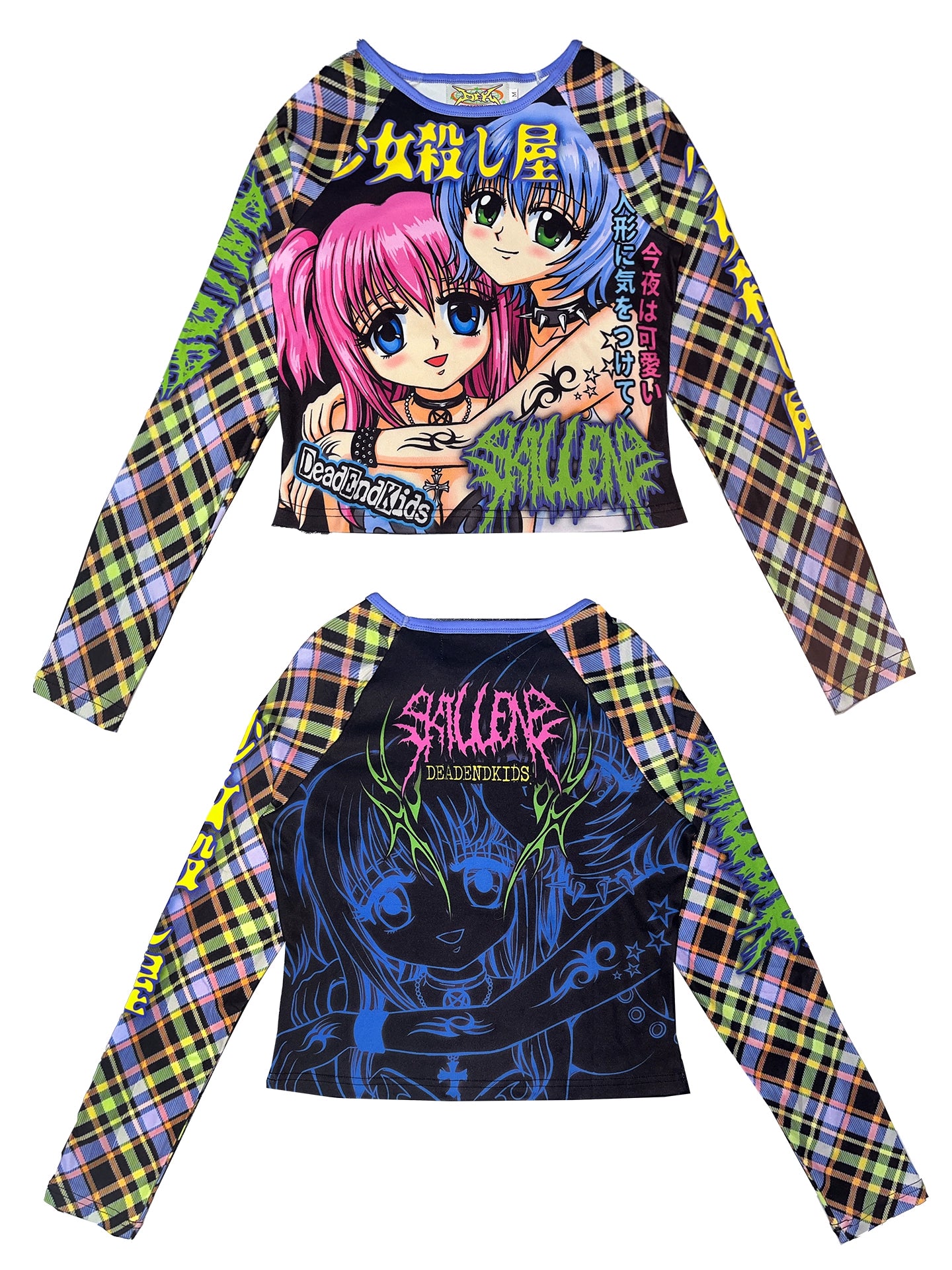 Sweet Printed Raglan Top