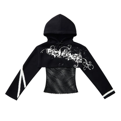 Lacquer Printed Sweatshirt