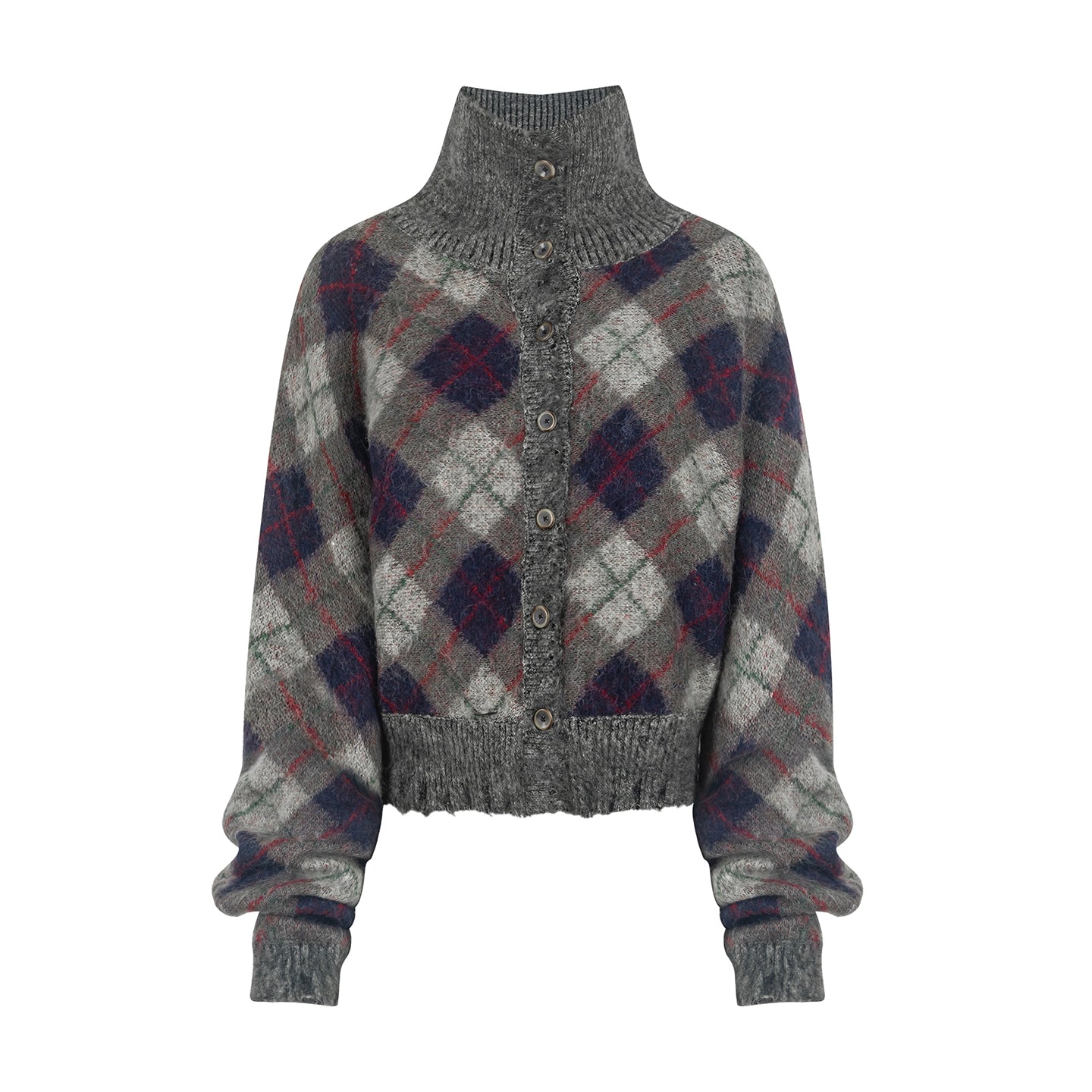 Spicy Loose Plaid Sweater