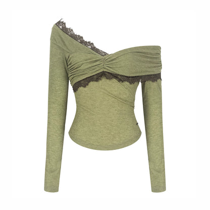 Sexy Off-Shoulder Lace Top