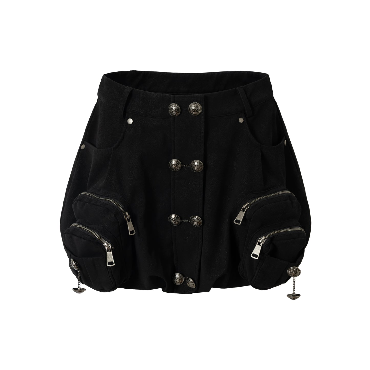 Court Street Leather Skirt