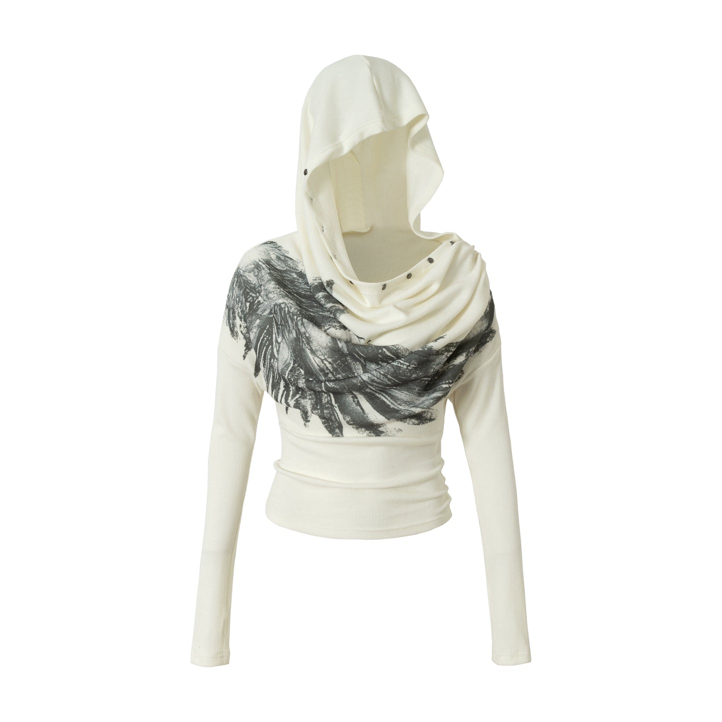 Wasteland Swing Collar Knitted Tops