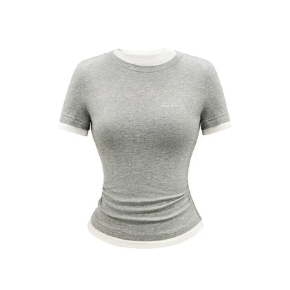 Shirred Commuter T-Shirt