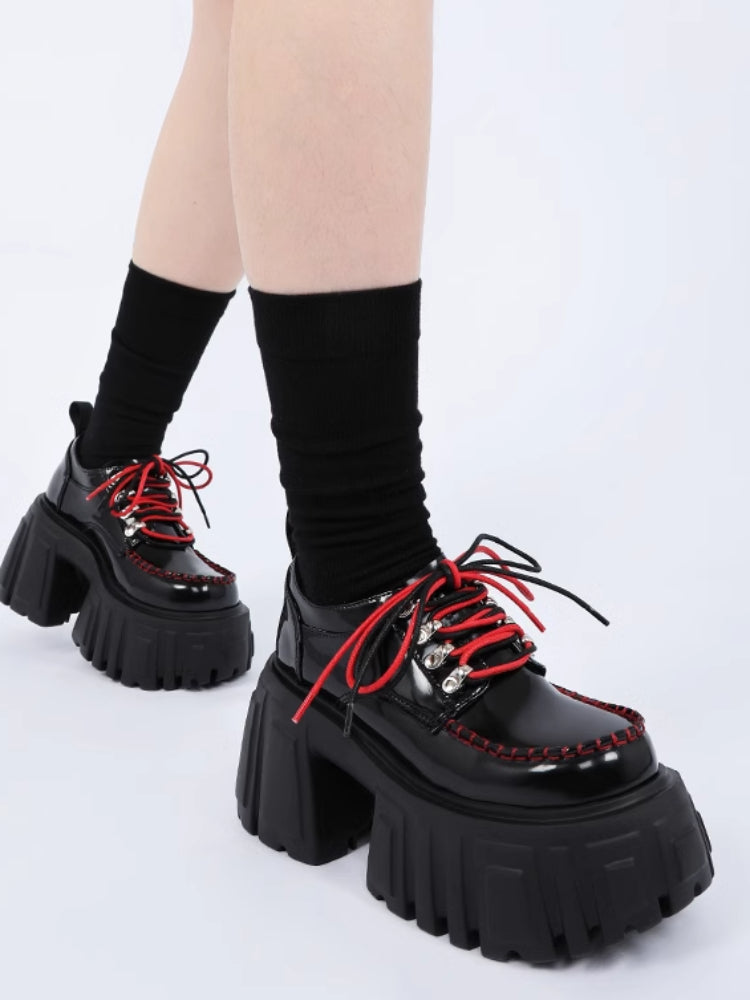 Cyberpunk style platform shoes