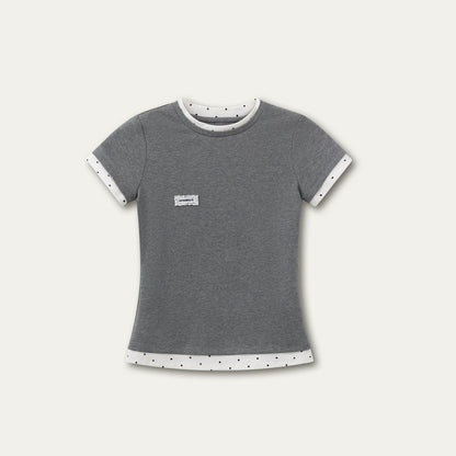 Contrasting Cotton Summer Top
