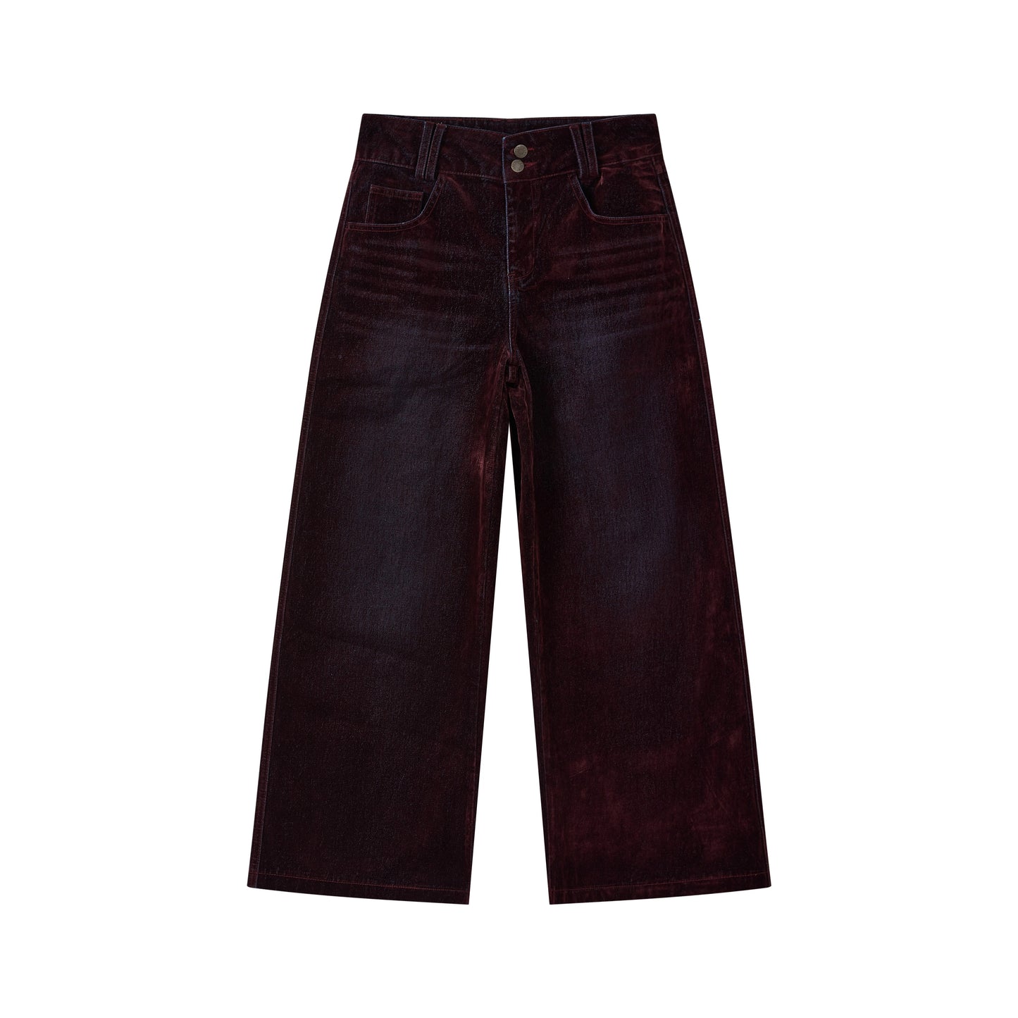 Flocked Light-Reflective Jeans