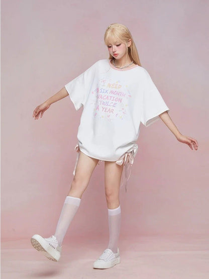 Loose short sleeve T-shirt