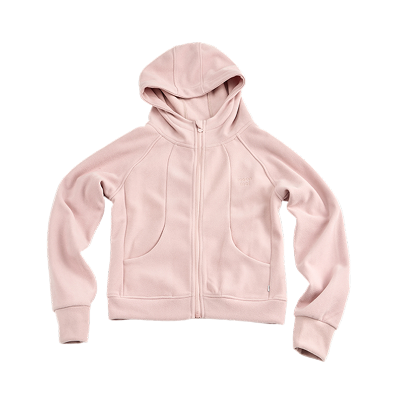 Double-Sided Fleece Hooded Jacket Set-Up