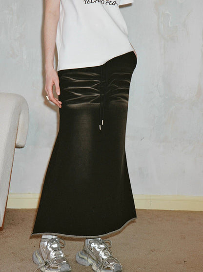 Casual slim tail skirt