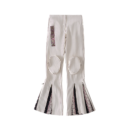 Modern Armor Striped Flared Pants