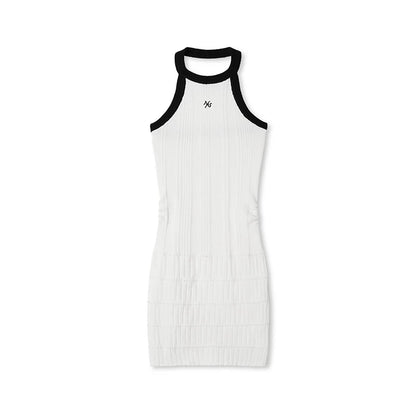 Tuileri Neckholder-Wollkleid