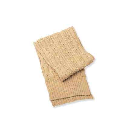 Vintage Paris Gray Knit Scarf