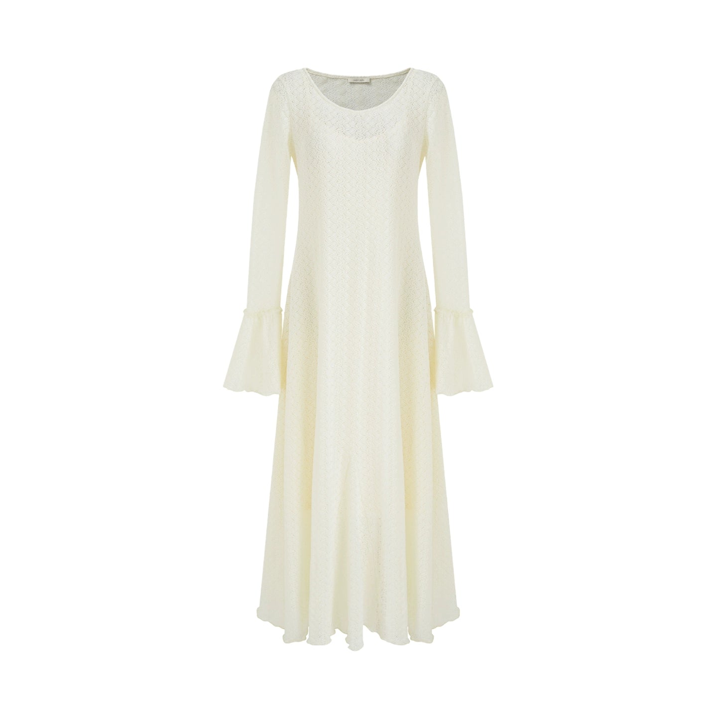 French Flared Cutout Dress