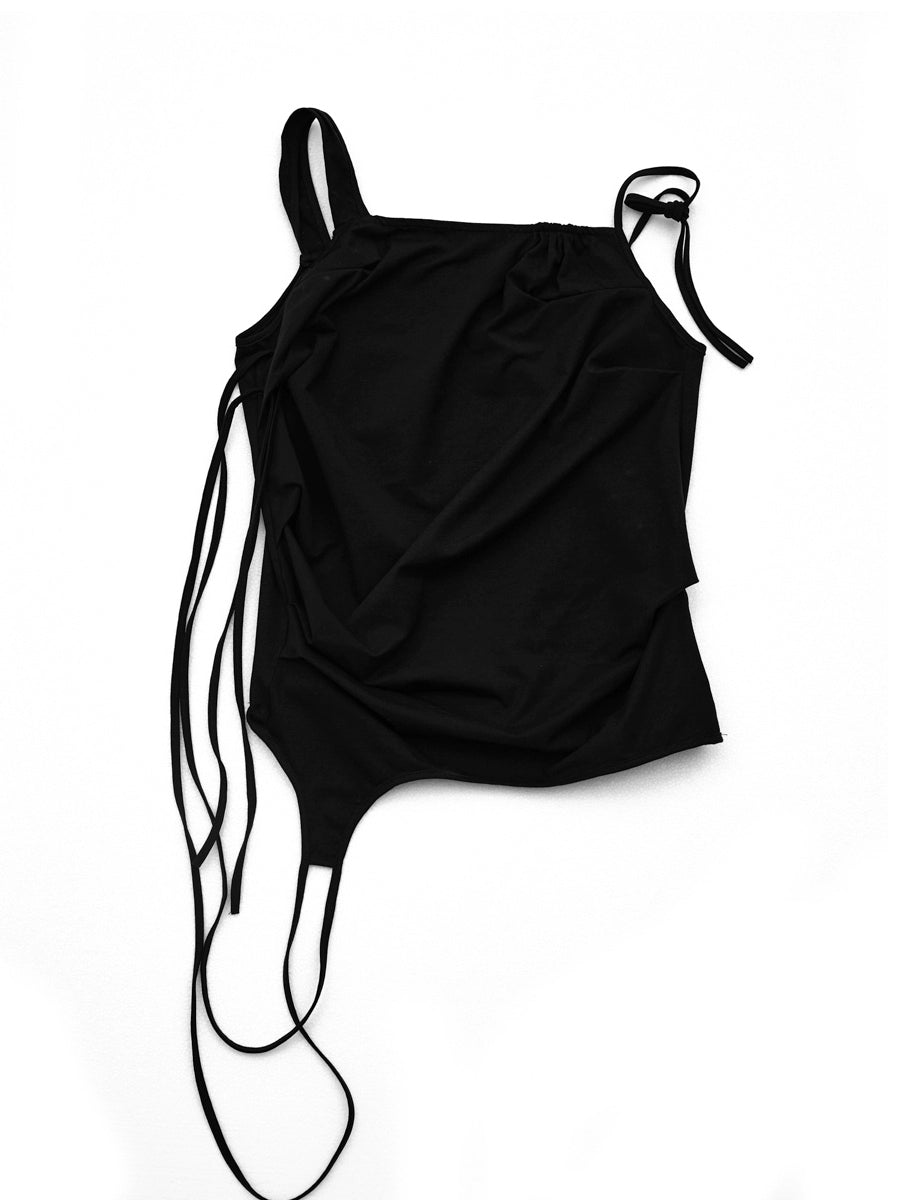 Laced Sleeveless Vest