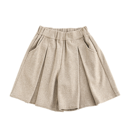 Yarn-Dyed Wool Bermuda Shorts