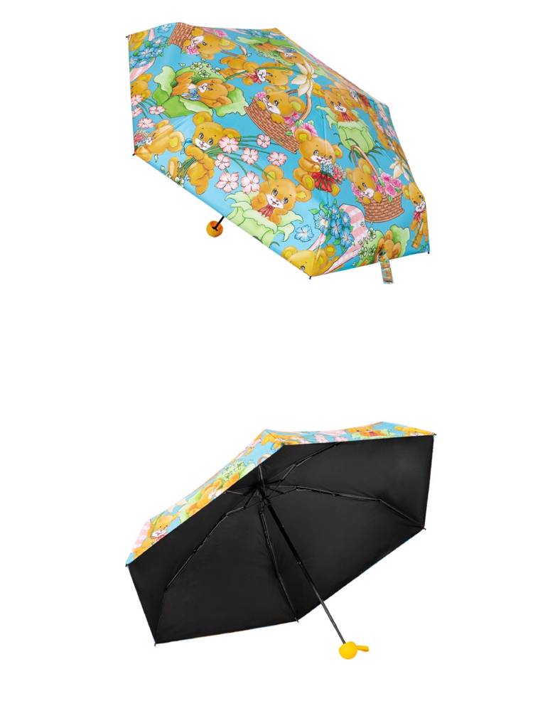 Sunscreen retro bear umbrella