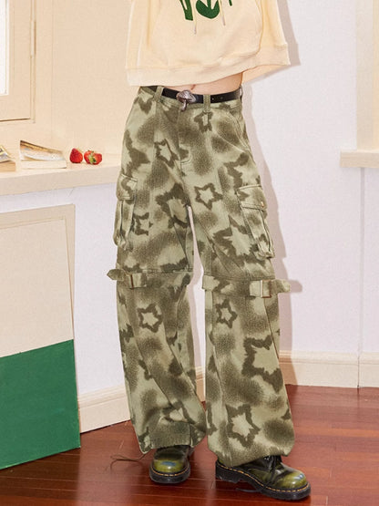 Loose straight casual pants