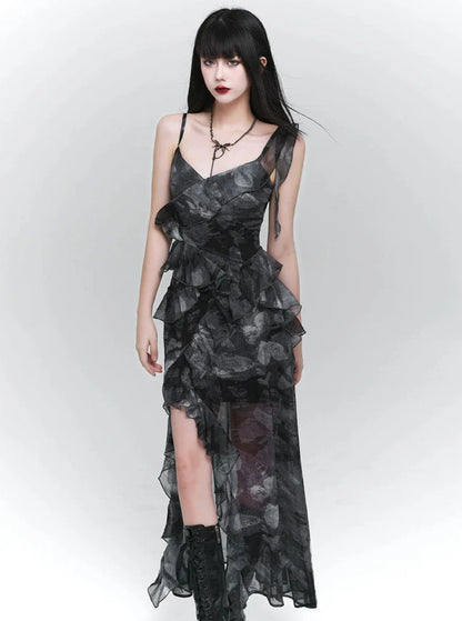 Butterfly Suspender Dress