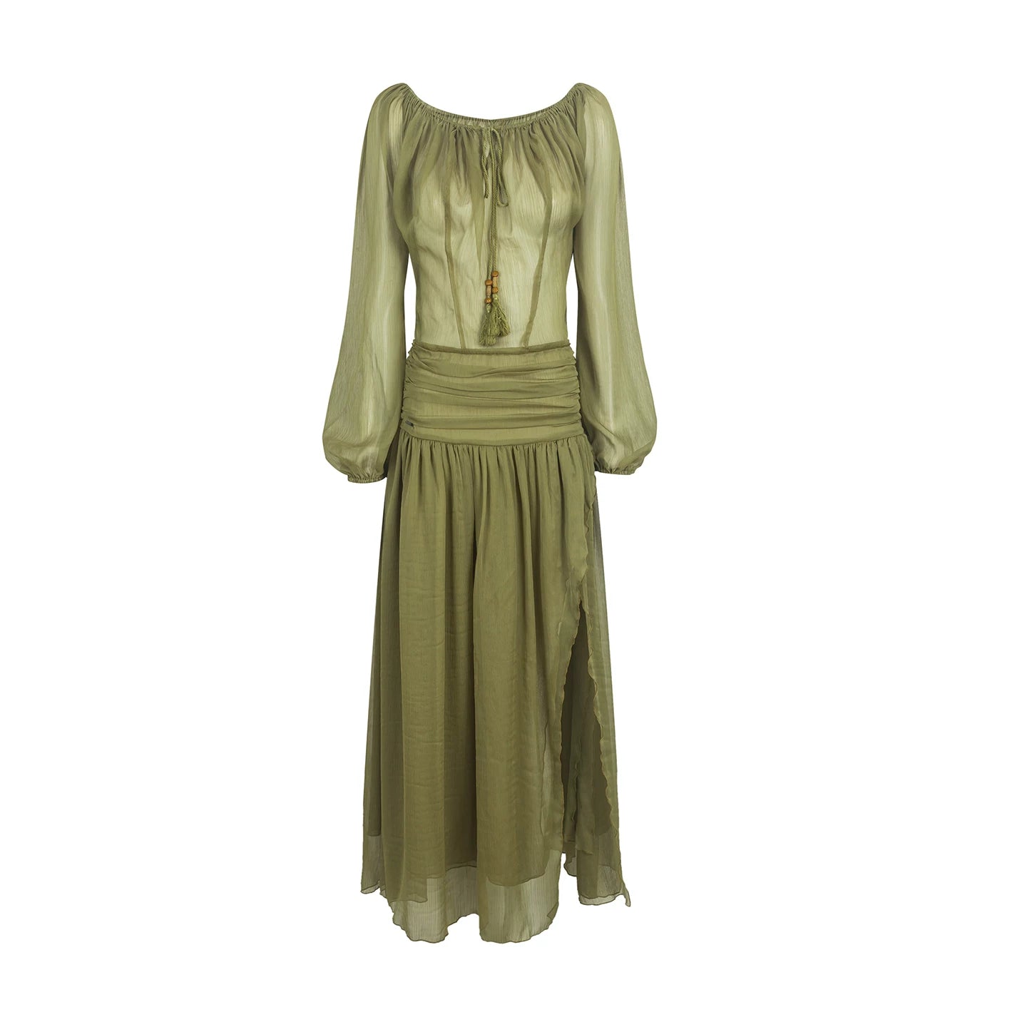 Elegant Side Slit Dress