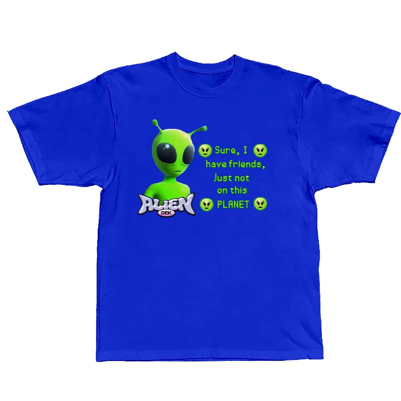 Alien Y2K Street T-Shirt